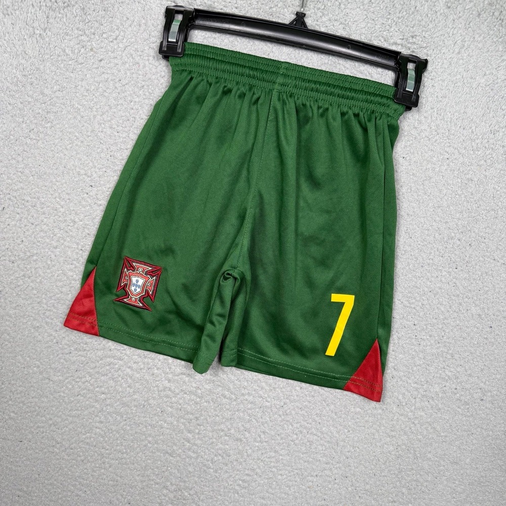 Kids Portugal Soccer Shorts